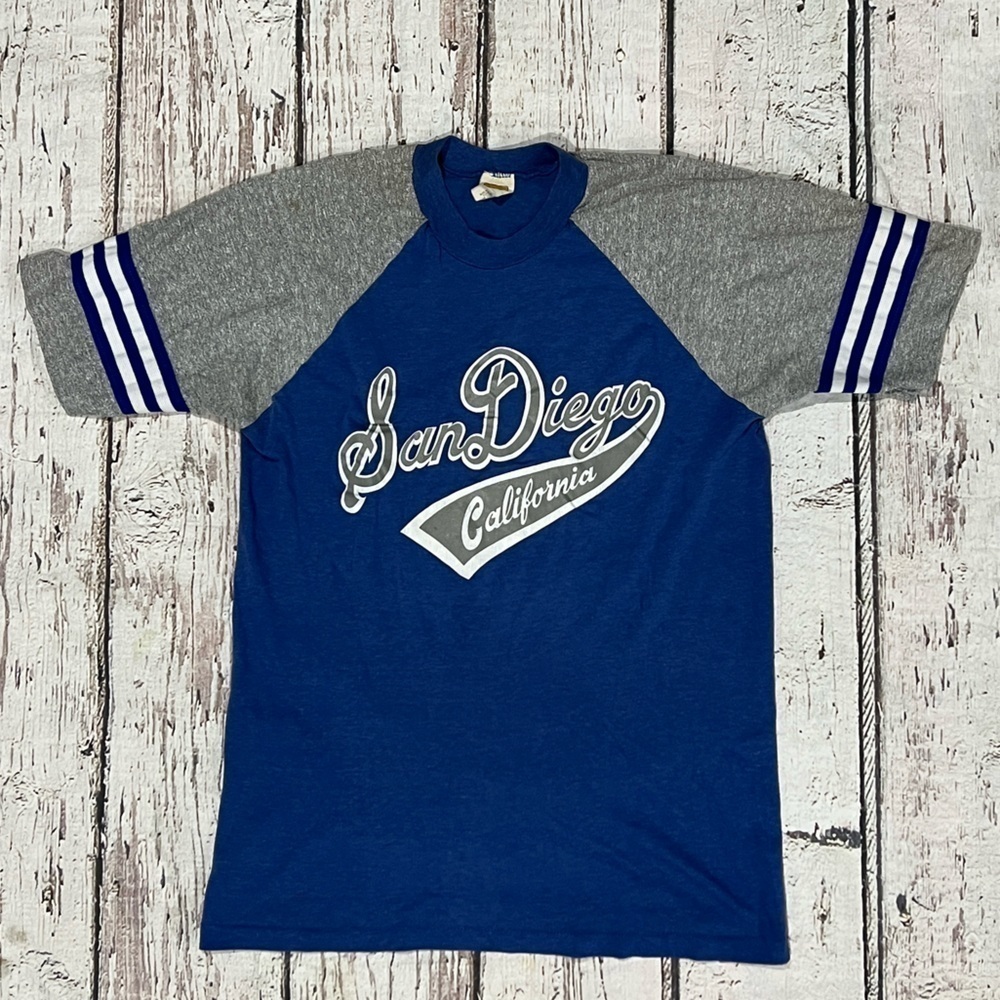 Vintage 1980s San Diego California Travel Destination Tourism Tee Tshirt